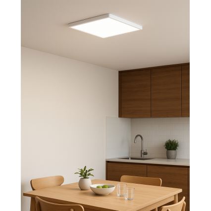 Plafoniera a LED LED/32W/230V 3000/4000/6500K 40x40 cm bianca