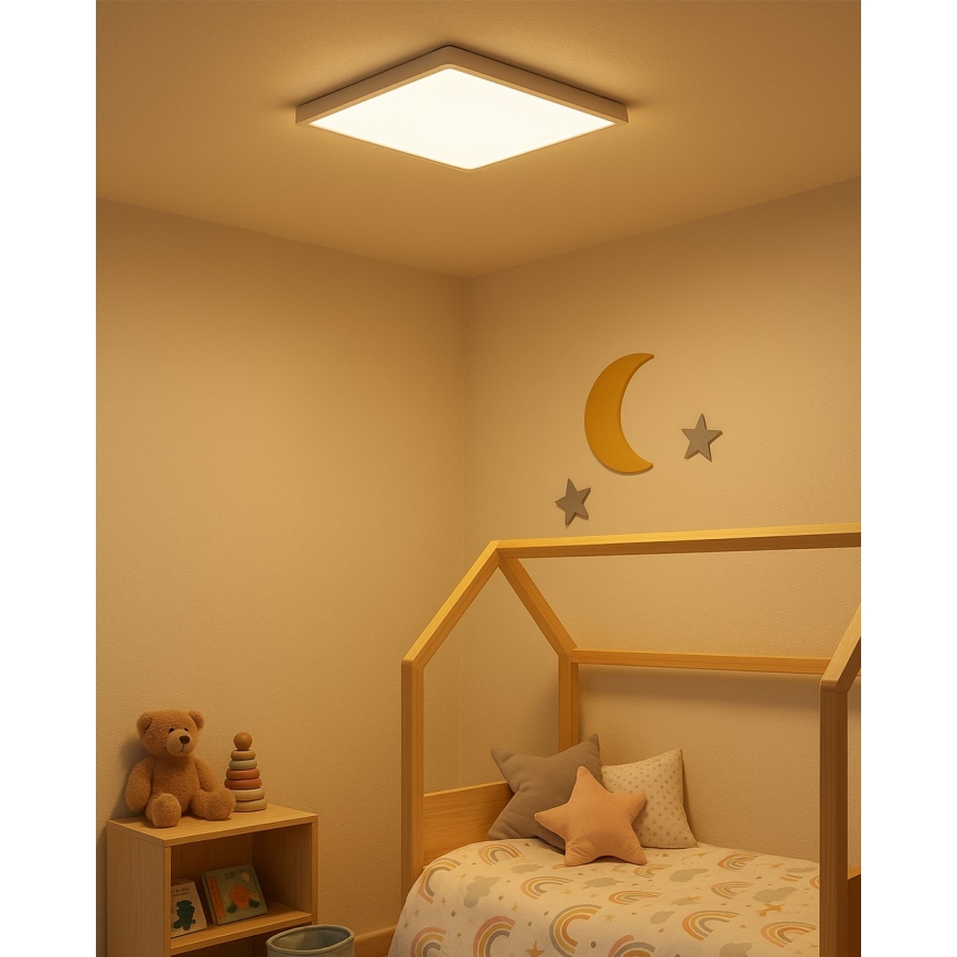 Plafoniera a LED LED/32W/230V 3000/4000/6500K 40x40 cm bianca