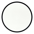 Plafoniera a LED LED/40W/230V 3000/4000/6500K Ø 50 cm nera