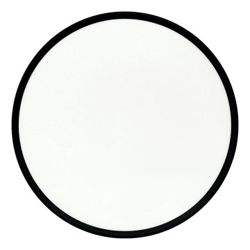 Plafoniera a LED LED/40W/230V 3000/4000/6500K Ø 50 cm nera