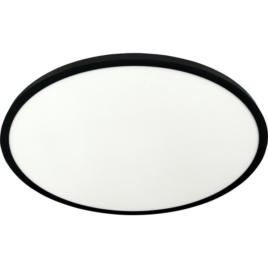 Plafoniera a LED LED/40W/230V 3000/4000/6500K Ø 50 cm nera