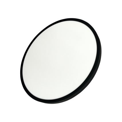 Plafoniera a LED LED/40W/230V 3000/4000/6500K Ø 50 cm nera
