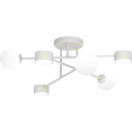 Plafoniera a montaggio superficiale HOLON 3xG9/8W/230V + 3xGX53/12W grigio