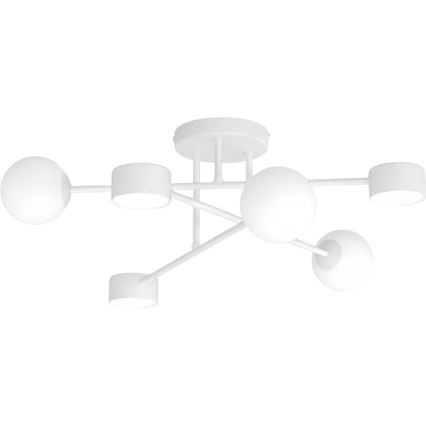 Plafoniera a montaggio superficiale HOLON — elegante e funzionale — 3xG9/8W/230V + 3xGX53/12W, bianca