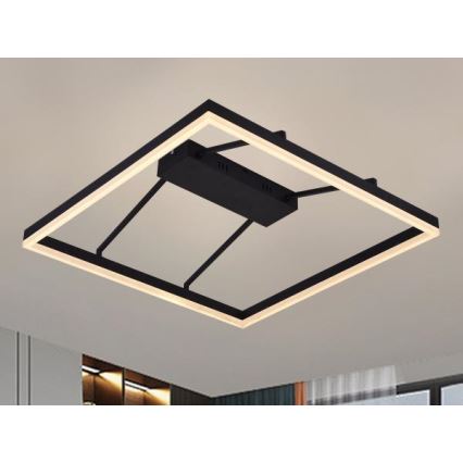 Plafoniera a soffitto LED dimmerabile 55W/230V 3000-6500K + telecomando