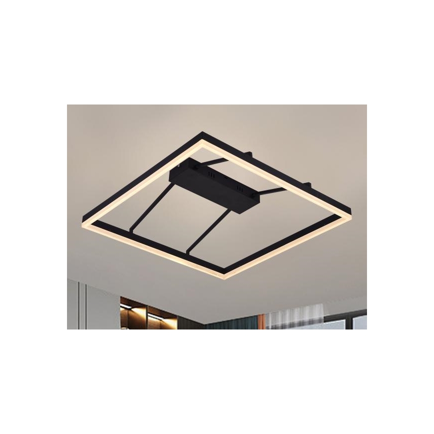 Plafoniera a soffitto LED dimmerabile 55W/230V 3000-6500K + telecomando