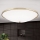 Plafoniera AIDA 5xE27/60W/230V diametro 56,5 cm ottone