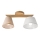 Plafoniera ANTONIO 2xE14/40W/230V rovere
