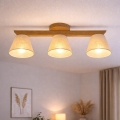 Plafoniera ANTONIO 3xE14/40W/230V rovere