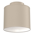 Plafoniera ARDEN 1xE27/15W/230V Ø 18 cm beige