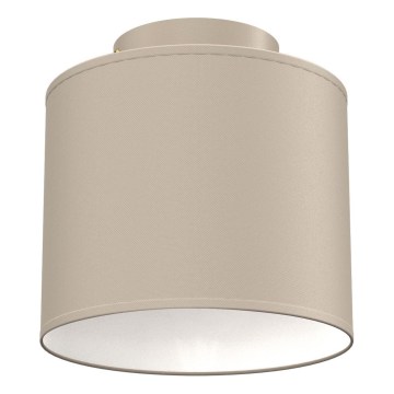 Plafoniera ARDEN 1xE27/15W/230V Ø 18 cm beige