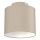 Plafoniera ARDEN 1xE27/15W/230V Ø 18 cm beige