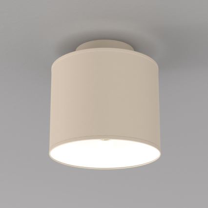 Plafoniera ARDEN 1xE27/15W/230V Ø 18 cm beige
