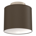 Plafoniera ARDEN 1xE27/15W/230V Ø 18 cm nera