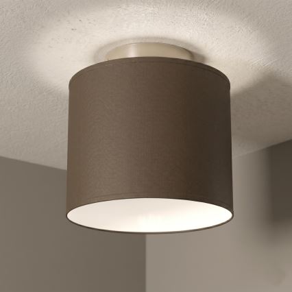 Plafoniera ARDEN 1xE27/15W/230V Ø 18 cm nera