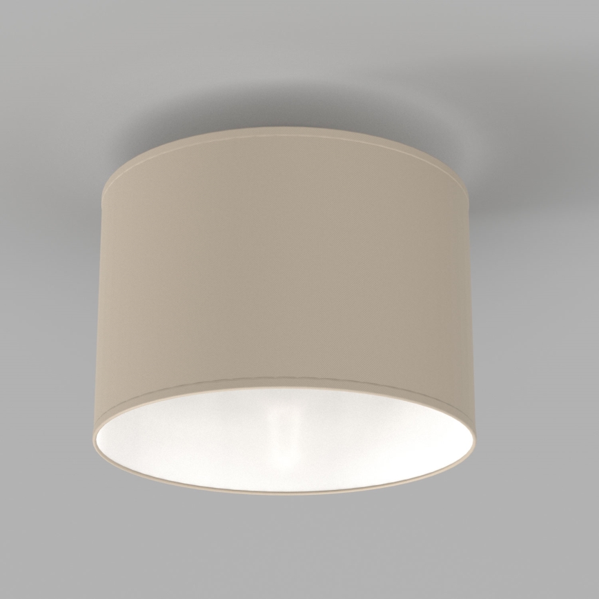 Plafoniera ARDEN 1xE27/15W/230V Ø 25 cm beige