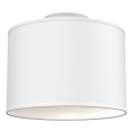 Plafoniera ARDEN 1xE27/15W/230V Ø 25 cm bianca
