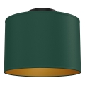 Plafoniera ARDEN 1xE27/15W/230V Ø 25 cm, verde