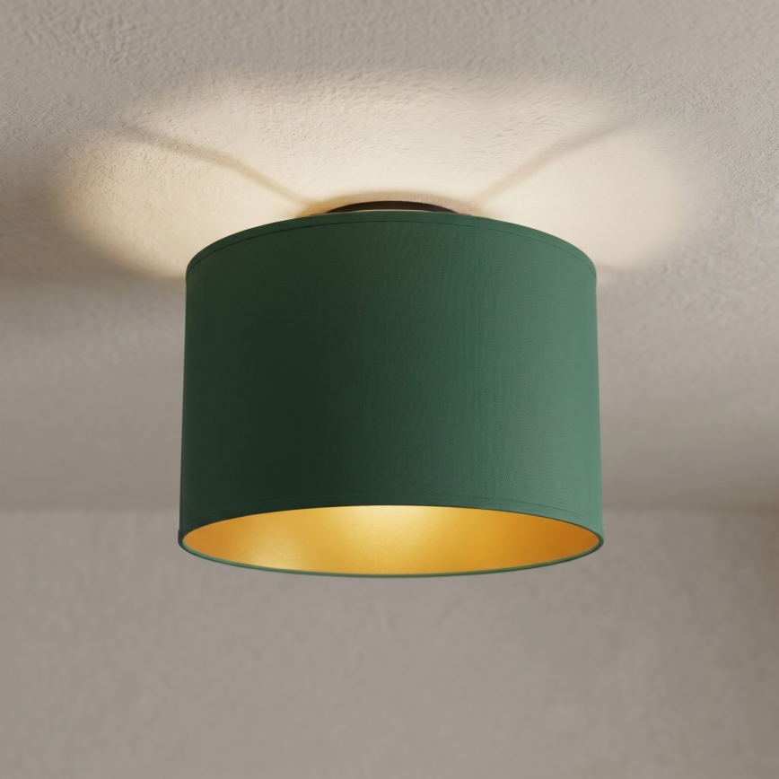 Plafoniera ARDEN 1xE27/15W/230V Ø 25 cm, verde