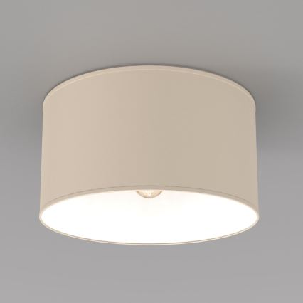 Plafoniera ARDEN 1xE27/15W/230V Ø 40 cm beige