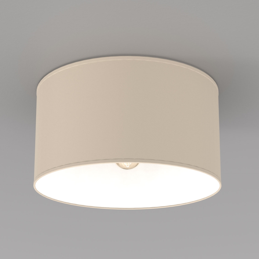 Plafoniera ARDEN 1xE27/15W/230V Ø 40 cm beige
