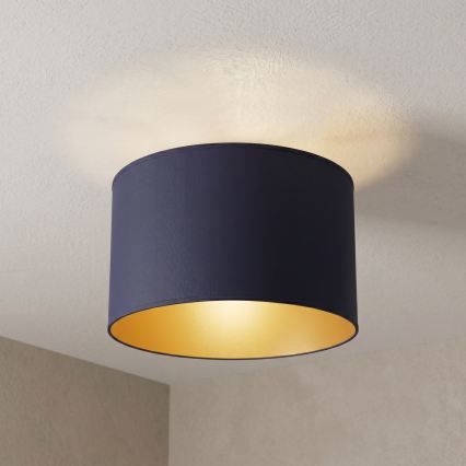 Plafoniera ARDEN 1xE27/15W/230V Ø 40 cm blu