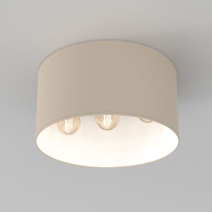 Plafoniera ARDEN 3xE27/15W/230V Ø 40 cm beige