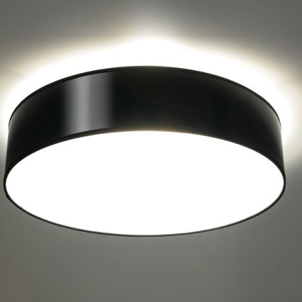 Plafoniera ARENA 4xE27/60W/230V nero