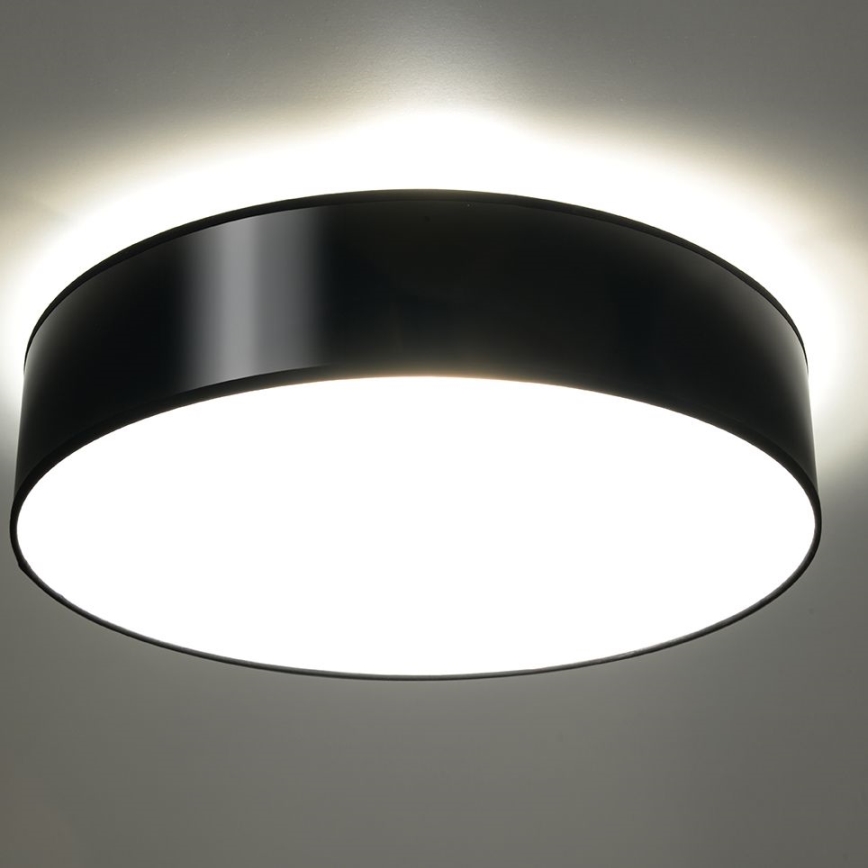 Plafoniera ARENA 4xE27/60W/230V nero