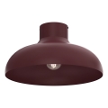 Plafoniera BASCA 1xE27/15W/230V Ø 40 cm bordeaux