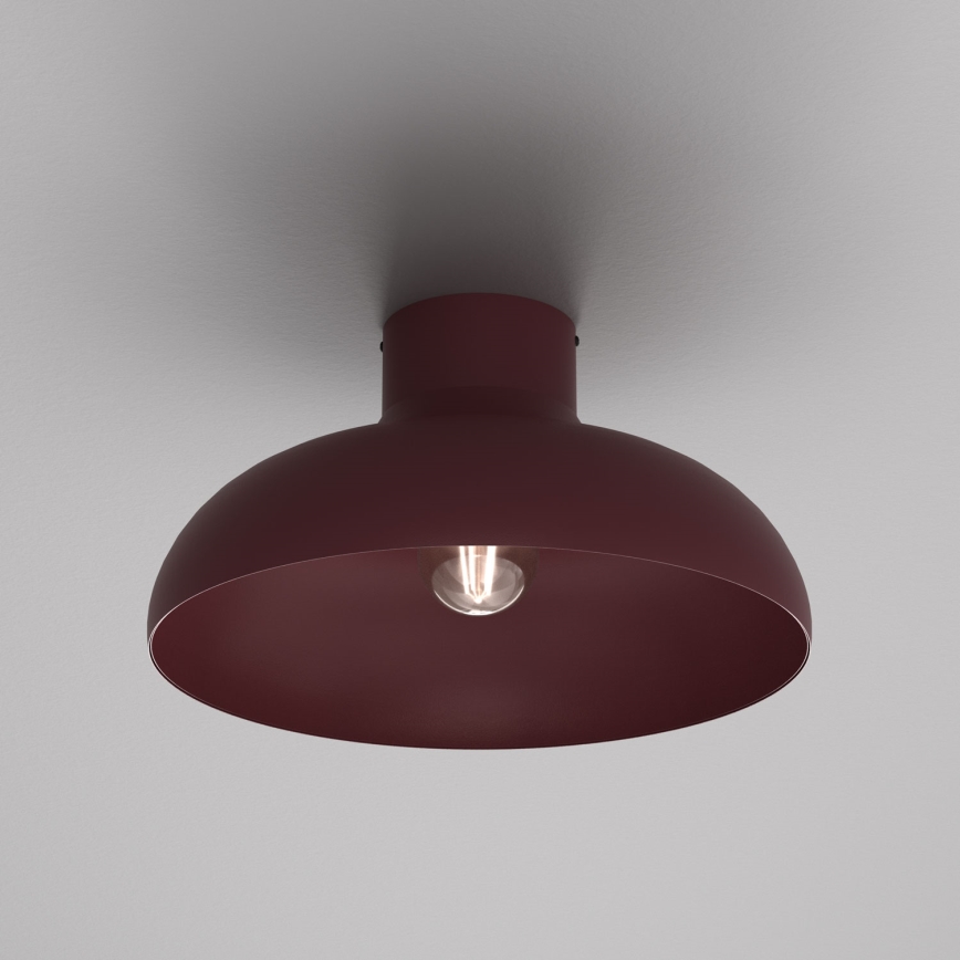 Plafoniera BASCA 1xE27/15W/230V Ø 40 cm bordeaux