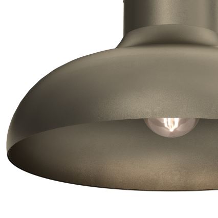 Plafoniera BASCA 1xE27/15W/230V Ø 40 cm, bronzo