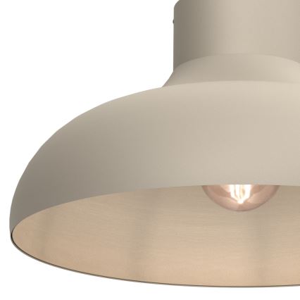 Plafoniera BASCA 1xE27/15W/230V, Ø 40 cm, colore crema
