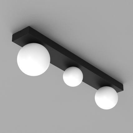 Plafoniera BIBIONE 3xG9/25W/230V nero