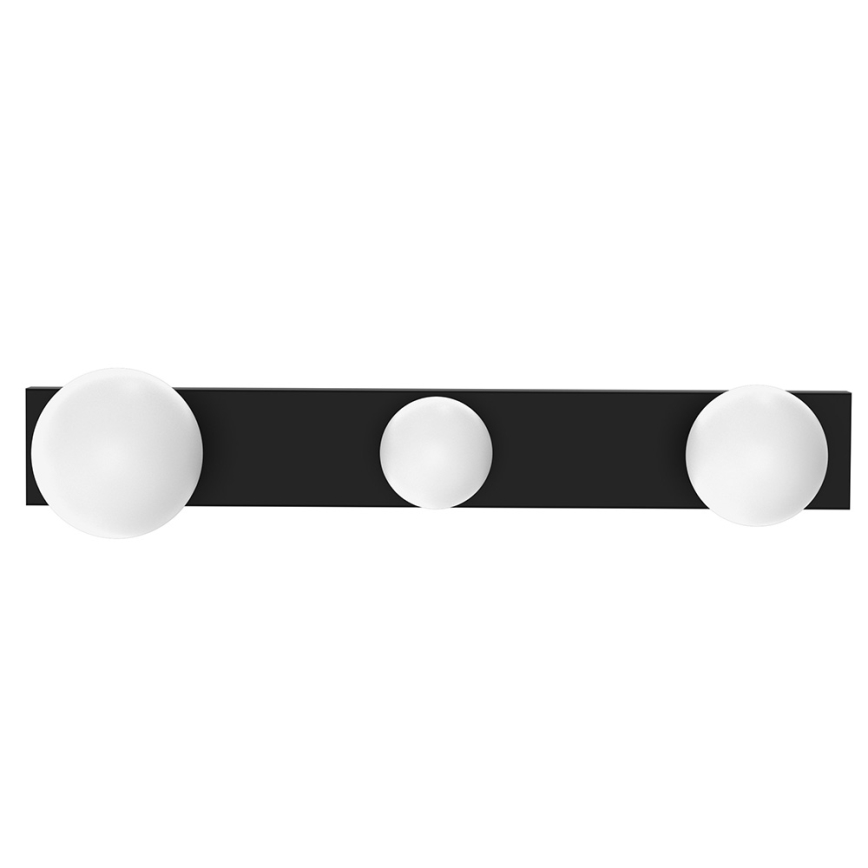 Plafoniera BIBIONE 3xG9/25W/230V nero