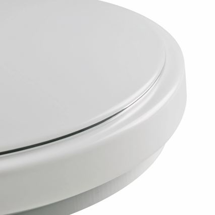 Plafoniera BOGDAN 2xE27/20W/230V diametro 33 cm bianco
