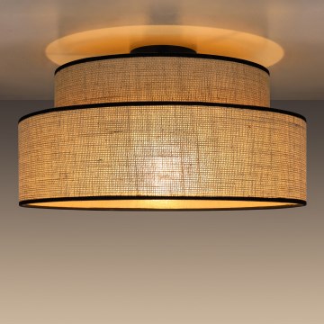 Plafoniera BOHO 1xE27/60W/230V beige