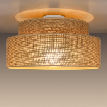 Plafoniera BOHO 1xE27/60W/230V beige