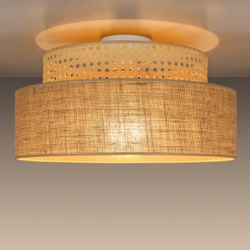 Plafoniera BOHO 1xE27/60W/230V rattan