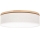 Plafoniera BOHO 3xE27/25W/230V Ø 58 cm rovere