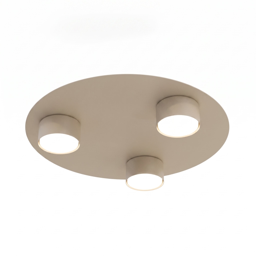 Plafoniera BOLX 3xGX53/10W/230V beige