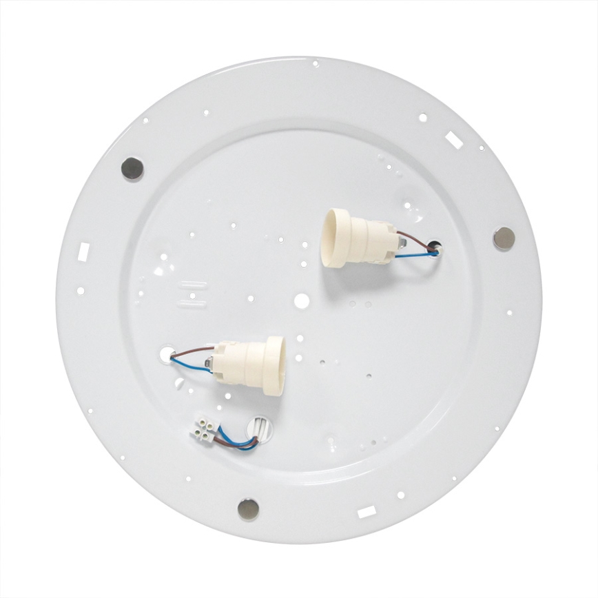 Plafoniera CITY grattacieli in nero e bianco 2xE27/60W/230V