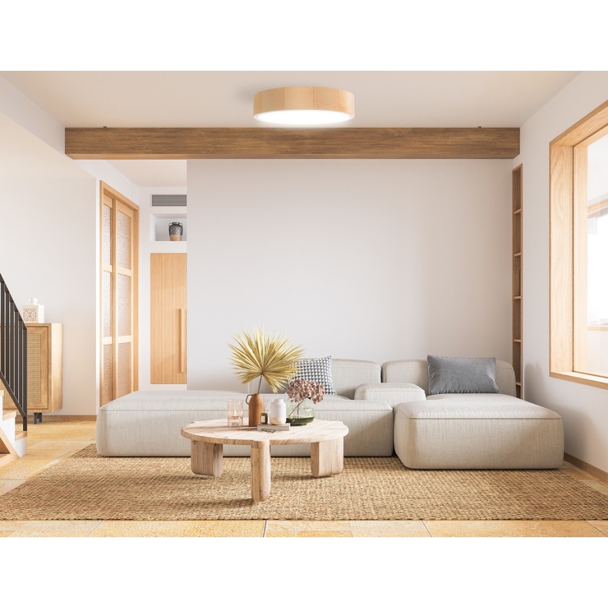 Plafoniera CLEO 5xE27/24W/230V diametro 57,5 cm pino