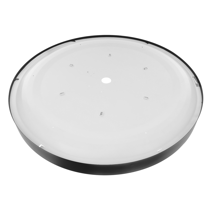 Plafoniera CLEO 6xE27/24W/230V d. 78 cm nero
