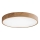 Plafoniera CLEO 6xE27/24W/230V Ø 80 cm rovere