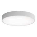 Plafoniera CLEO con sensore di movimento e crepuscolare 5xE27/24W/230V, diam. 60 cm, grigia