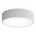 Plafoniera CLEO con sensore di movimento e sensore crepuscolare, 2xE27/24W/230V, Ø 30 cm, grigio