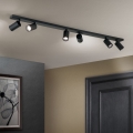Plafoniera con 6 faretti SEAN 6xGU10/13W/230V nero