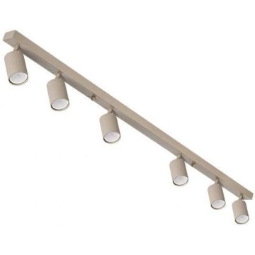 Plafoniera con 6xGU10/35W/230V, beige