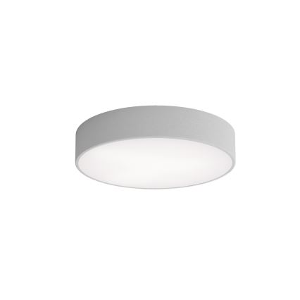 Plafoniera da soffitto CLEO con sensore di movimento e crepuscolare, 3xE27/24W/230V, Ø 40 cm, grigia